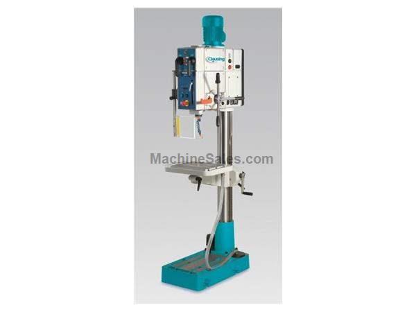 27&quot; Swing 3HP Spindle Clausing SX40RS DRILL PRESS, 27.5&quot; GH, Mechanical CL, 4MT, 3HP, Floor Tapping