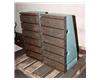 35" Height 18" Width Unknown Block Set ANGLE PLATES, Cast Iron, T-Slotted,