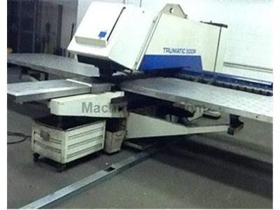 25 Ton Trumpf TC500/1600 CNC Punching Machine, New 2001