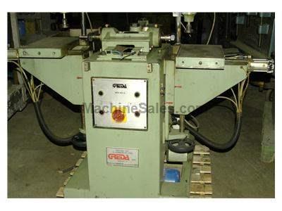 Horizontal slot mortiser Greda model MDA twin tilting tables