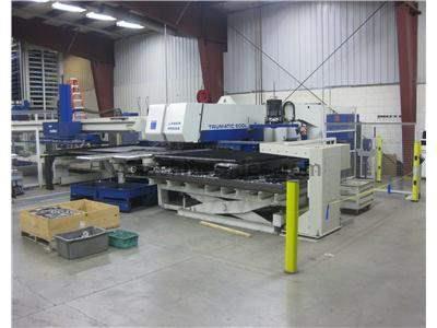 25 Ton, 3000 Watt Trumpf TC600L/1600 Punch/Laser Combination, New 2001