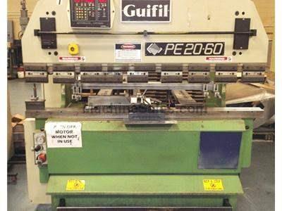 66 Ton Guifil PE20-60 CNC Up-Acting Hydraulic Press Brake