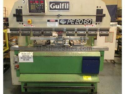 66 Ton Guifil PE20-60 CNC Up-Acting Hydraulic Press Brake