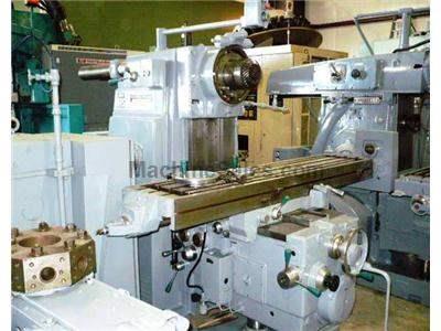 15" X 68" Used K&T Horizontal Milling Machine With Vertical H