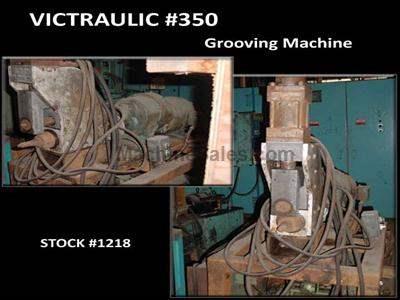 VICTRAULIC #350 MR Grooving Machine