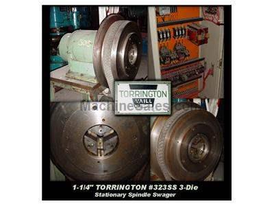 1-1/4" TORRINGTON #323SS 3-Die Stationary Spindle Swager