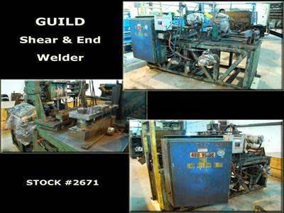 10 " X .120" GUILD Shear & End Welder