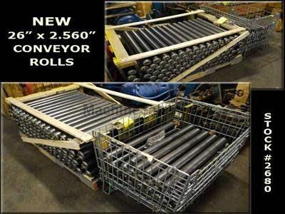 26" Conveyor Rollers