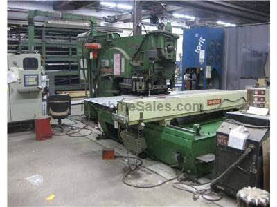 60 Ton Wiedeman W-6050 "Weidematic Mach II" CNC Turret Punch &