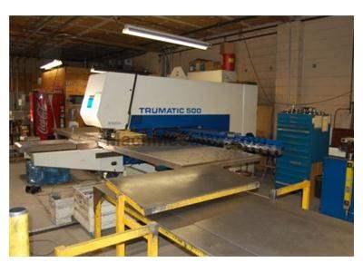 27.5 TON TRUMPF TC 500R CNC FABRICATOR