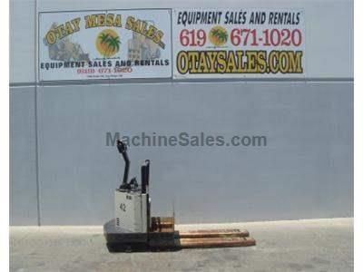 6000LB Ride On Electric Pallet Jack, 24 Volt, Includes Charger, Warrantied Battery