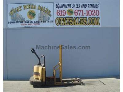 6000LB Ride On Electric Pallet Jack, Warrantied Battery, Includes Charger