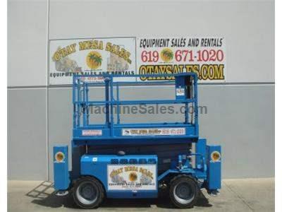 40 Foot Working Height, 4x4, All Terrain, Dual Fuel, 68 Inches Wide, Deck Extension