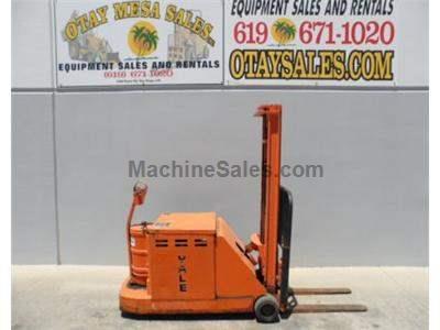 3000LB Electric Stacker, 154 Inch Lift, Warrantied Battery, Includes Charger