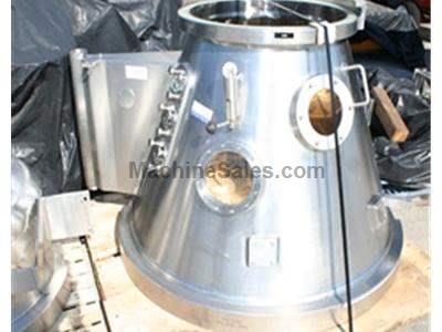 Glatt 68 liter/125 liter top spray bowl expansion chamber for GPCG-30