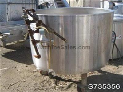 100 gallon Lee jacketed Kettle