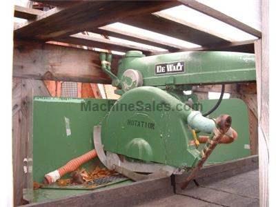 DeWalt 20" Radial Arm Saw