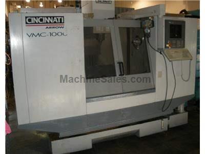 Cincinnati Arrow 1000 CNC Vertical Machining Center w/Acramatic Control Cincinnati Arrow 1000 CNC Vertical Machining Center w/Acramatic Control