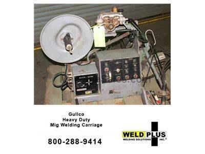 Gullco Heavy Duty Mig Used Welding Carriage. Variable speed rack and pinion driven carriag