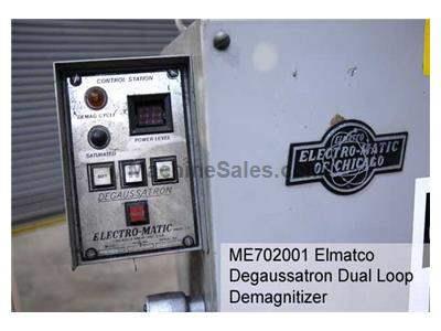 Elmatco Degaussatron Dual Loop Demagnitizer Used to Prevent Welding Arc Blow