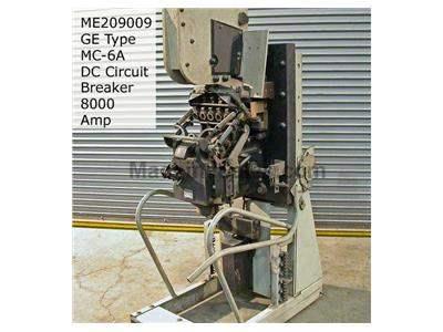 GE Type MC-6A Power DC Circuit Breaker