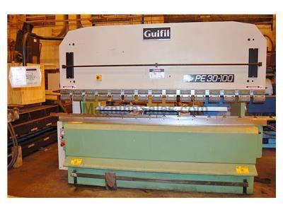 110 Ton X 10' Guifil PE30-100 2-Axis CNC Hydraulic Press Brake