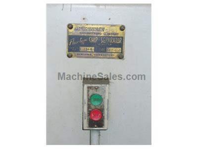 Mackenzie Chip Separator, Model L, 60 Cubic Feet, 5HP Main, (1968) Mackenzie Chip Separator, Model L, 60 Cubic Feet, 5HP Main, (1968)