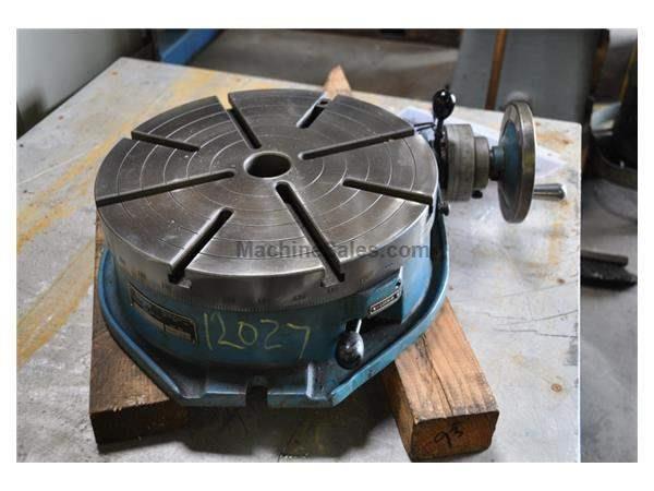 15" TROYKE MANUAL ROTARY TABLE