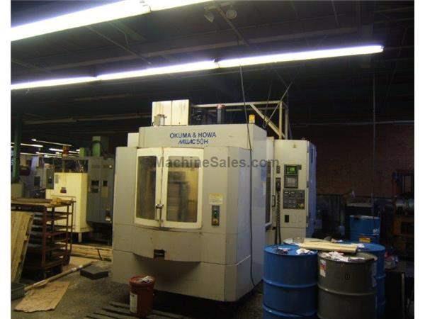 OKUMA-HOWA- MILLAC-50H CNC HORIZONTAL MACHINING CENTER
