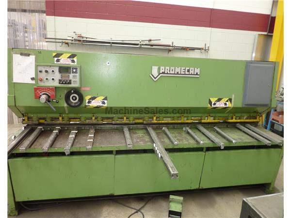 Year: 1973 Make: Promecam Model: GH630A Power Squaring Shear (Hydraul