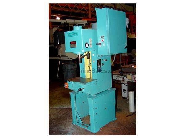 6 Ton 12" Stroke Denison WR67SC25750010, 6 Ton BROACHING MACHINE