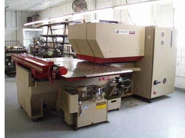 22 Tons 41.34" Throat Wiedemann C2000Q CNC TURRET PUNCH PRESS, FANUC OP-B CONTROL WIT