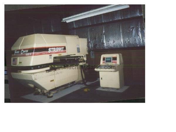 22 Tons 40" Throat Strippit FC1000R CNC TURRET PUNCH PRESS, Apple PC CNC Control
