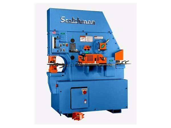 85 Ton 10&quot; Throat Scotchman FI 8510-20M *Made in the USA* NEW IRONWORKER, single operator; 5 stations; 5 hp 3 ph 230/460v