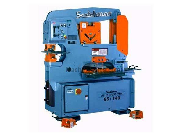 95 Ton 9&quot; Throat Scotchman DO 95/140-24M *Made in the USA* NEW IRONWORKER, dual operator; 5 stations; 10 hp 3 ph 230/460v