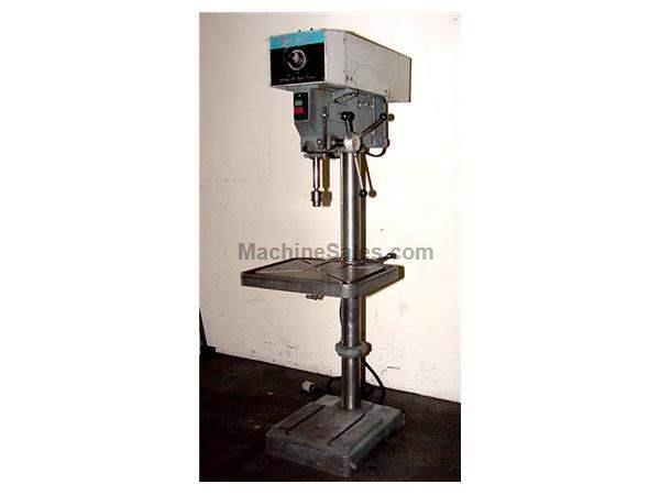 20&quot; Swing 1HP Spindle Rockwell 70-330 Model 20 DRILL PRESS, VARI SPEED, #3MT, T-SLOTTED TABLE  BASE