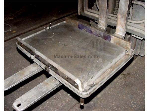 20&quot; WIDTH 30&quot; LENGTH Clausing CAST IRON w/PRECISION GROUND TOP DRILL TABLE, w/COOLANT TROUGH, MOUNTING BRACKETS