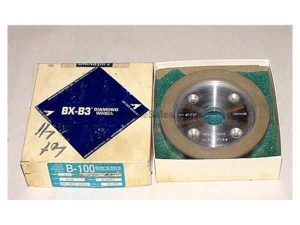 Bay State Diamond Wheel GRINDER ATTACHMENT, 6" Dia x 1.25" Hole x .75" Face Bay State Diamond Wheel GRINDER ATTACHMENT, 6" Dia x 1.25" Hole x .75" Face