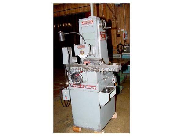 5" Width 10" Length Brown & Sharpe 510 MICROMASTER SURFACE GRINDER, ROLLER BEARI