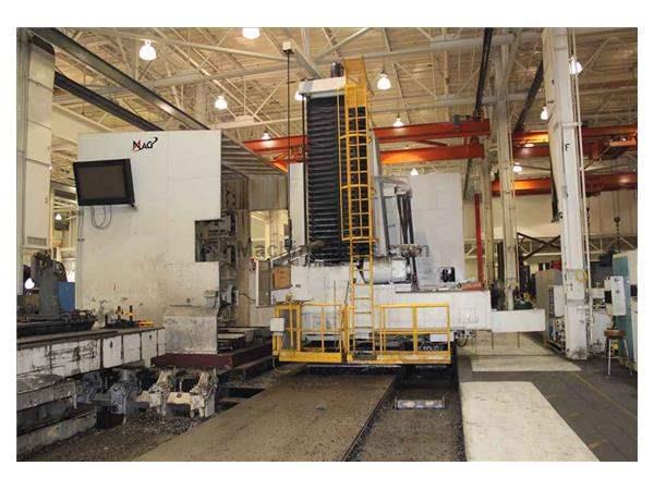 GIDDINGS & LEWIS 800-RFX CNC FLOOR TYPE HORIZ. BORING MILL