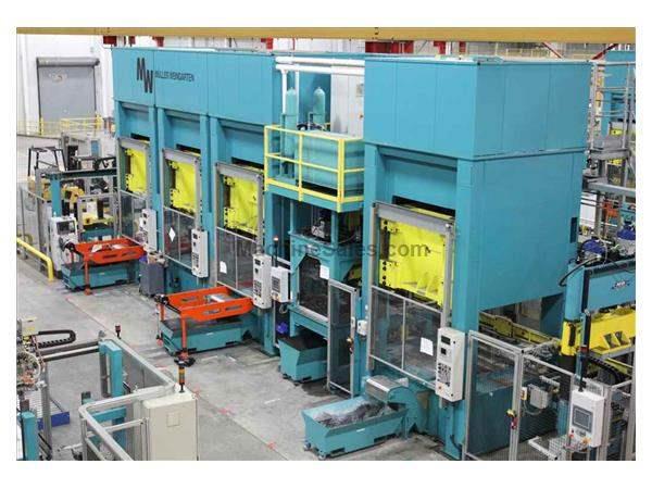 MULLER WEINGARTEN (4) DRAWING PRESS LINE