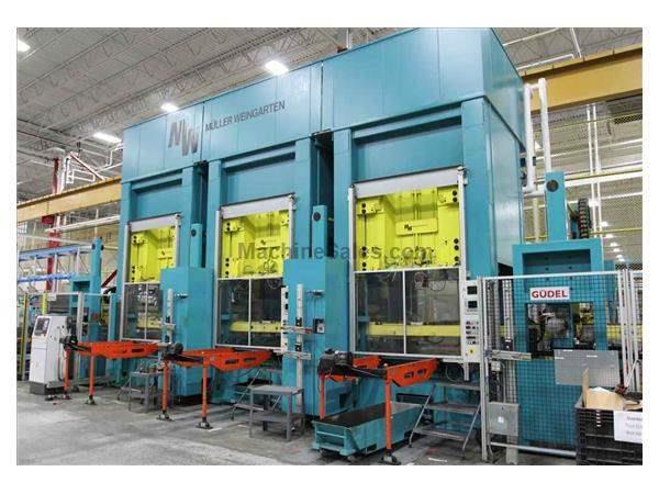 MULLER WEINGARTEN ZE 300-15/16.1.1 (3) DRAWING PRESS LINE
