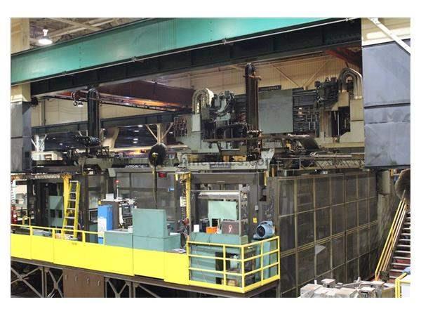 INGERSOLL MASTERHEAD DUAL HEAD BRIDGE TYPE CNC PLANER MILL