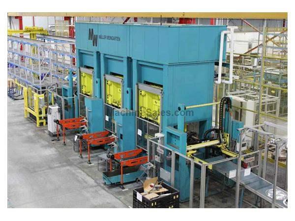 MULLER WEINGARTEN ZE 300-15/16.1.1 HYDRAULIC DRAWING PRESS