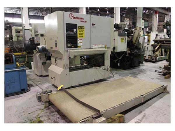 TIMESAVER 252-2ICBT TOP AND BOTTOM DOUBLE HEAD BELT GRINDER