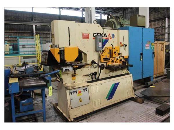 GEKA HYDRACROP 110/SD DUAL CYLINDER HYDRAULIC IRONWORKER