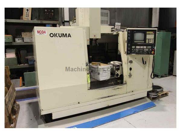 OKUMA CADET V4020 4-AXIS CNC VERTICAL MACHINING CENTER