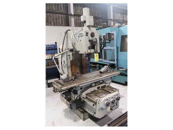 WMW HECKERT FSS 400 VERTICAL KNEE TYPE HEAVY DUTY MILL
