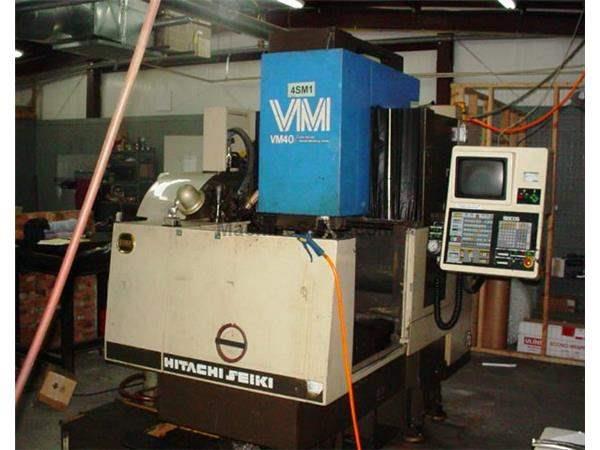 22"X, 16"Y, 16"Z, HITACHI SEIKI VM40, BT40 tooling, 20 ATC Scott Machinery
