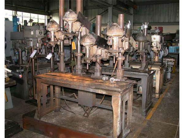20&quot; WALKER TURNER 4-SPINDLE DRILL PRESS